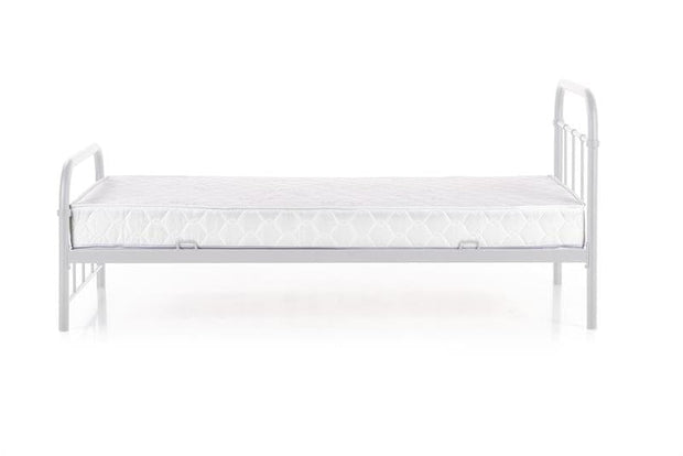 Letto matrimoniale in ferro Lindsey Bianco (3)