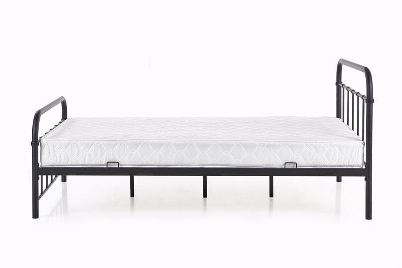 Halmar Letto matrimoniale in ferro Lindsey Nero