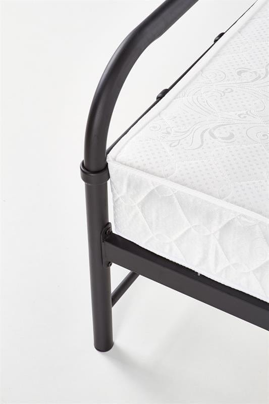 Halmar Letto matrimoniale in ferro Lindsey Nero