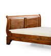 Letto matrimoniale in legno Vintage Noce (2)