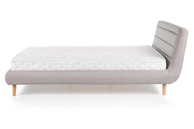 Letto matrimoniale in tessuto Elance Grigio (2)