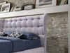 Letto matrimoniale in tessutto Abella Beige (3)