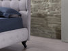 Letto matrimoniale in tessutto Abella Beige (4)