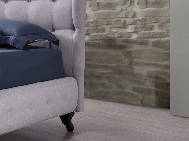 Letto matrimoniale in tessutto Abella Beige (4)