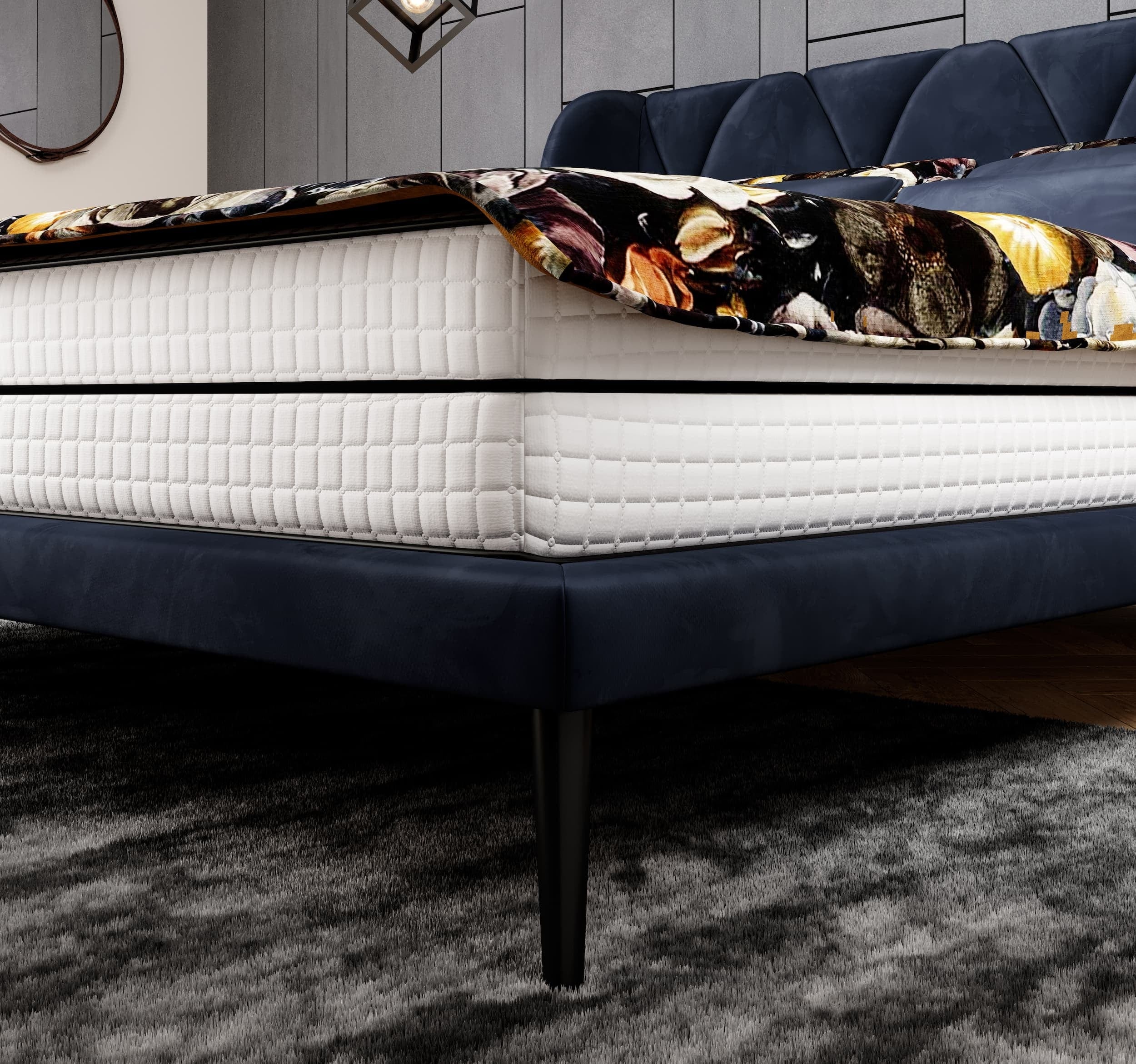 Letto matrimoniale Leilani Blu (4)