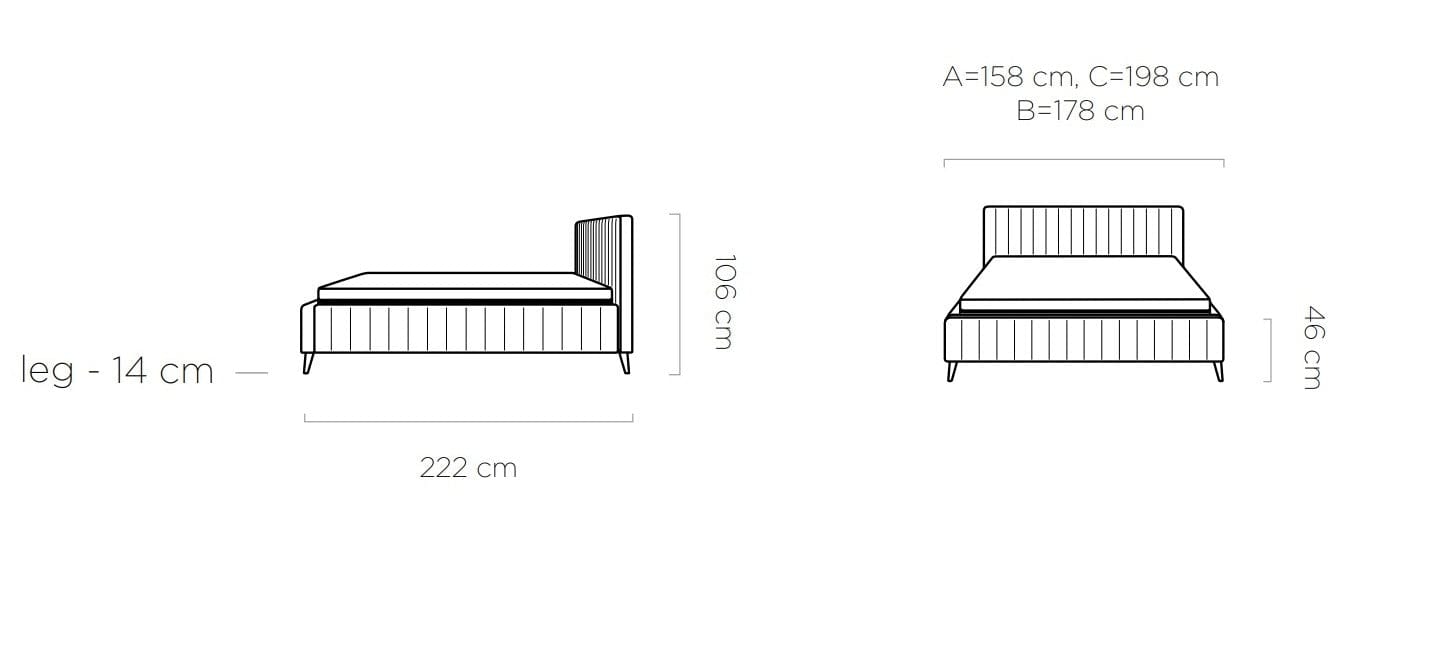 Letto matrimoniale Magis SR Verde (6)
