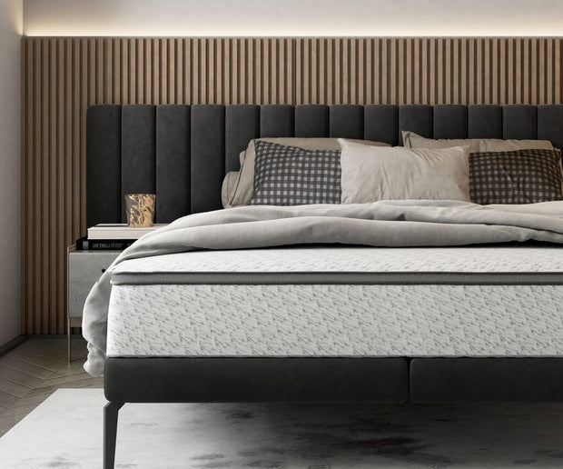 Letto matrimoniale Milanis Grigio (2)