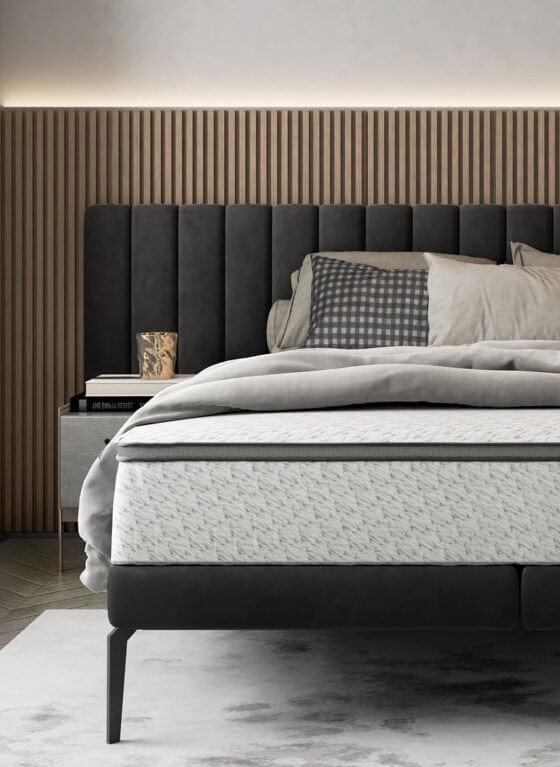 Letto matrimoniale Milanis Grigio (3)