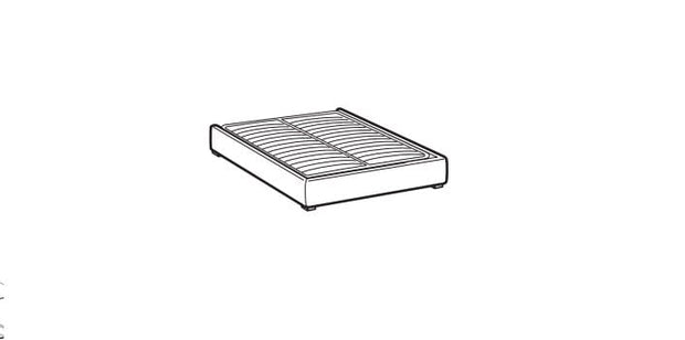 Letto matrimoniale Plumeris Blu (5)