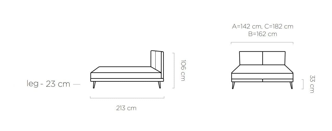 Letto matrimoniale Selenis Cappuccino (4)