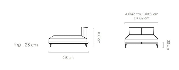 Letto matrimoniale Selenis Cappuccino (4)