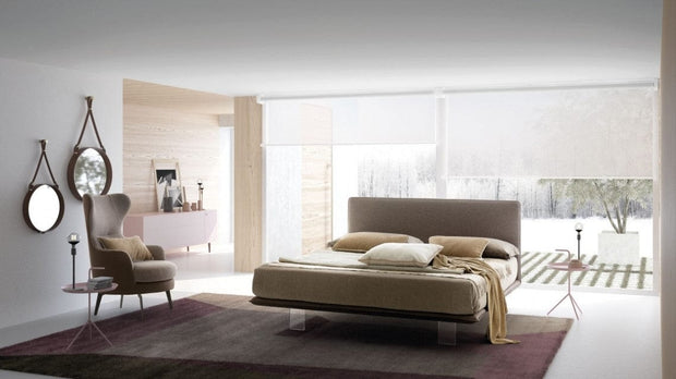 Letto matrimoniale Snapos Marrone