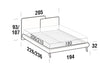 Letto matrimoniale Toget Blu (5)