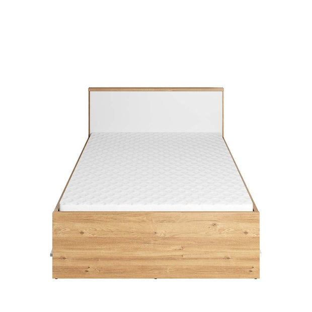 Letto per bambini/adolescenti a 2 cassetti Plano 10 Quercia, 120 x 200 cm (4)