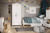 Letto per bambini/adolescenti Luna 08 Bianco, 90 x 200 cm (2)