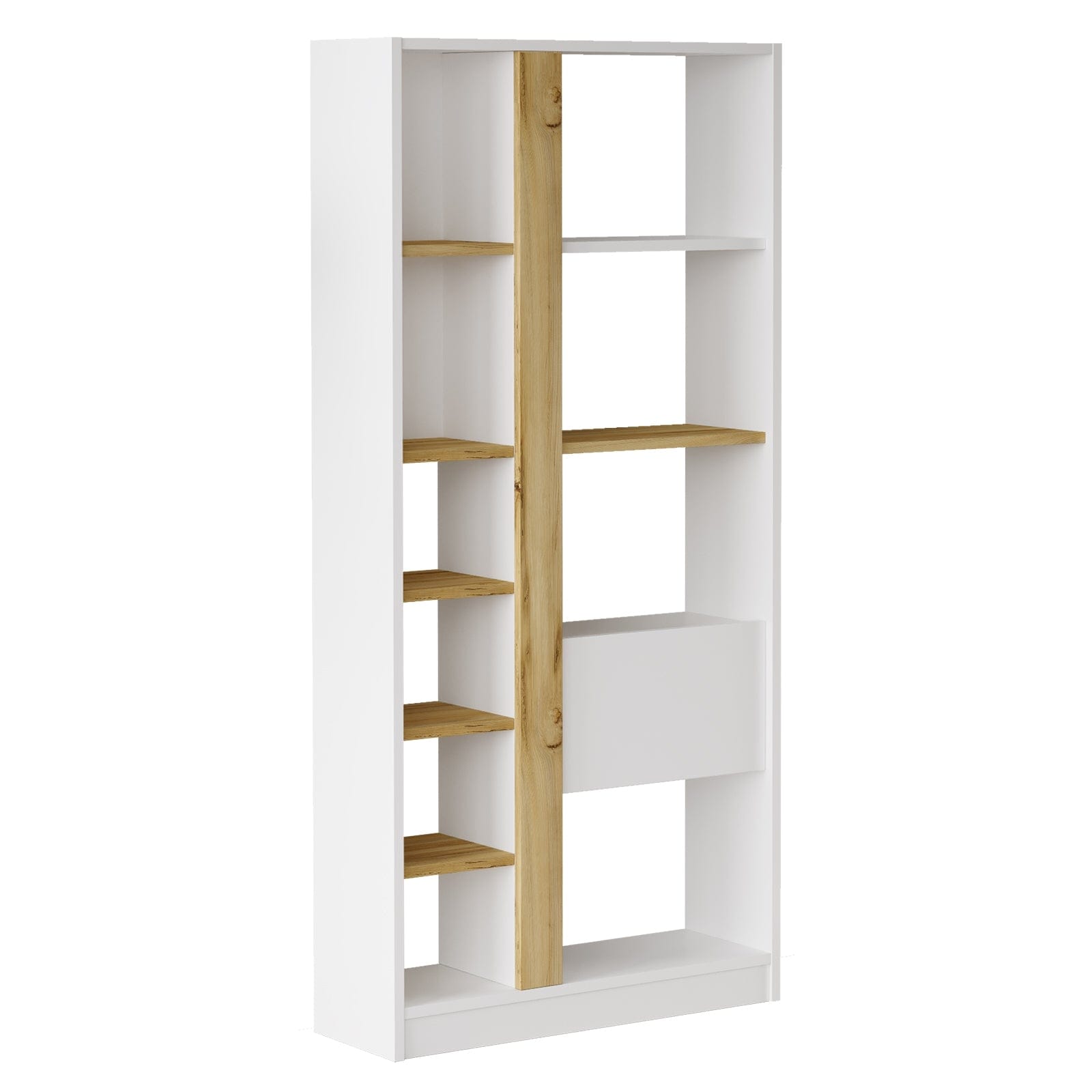 Libreria con 1 anta Luvio LV21-WK Bianco (4)