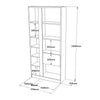 Libreria con 1 anta Luvio LV21-WK Bianco (6)