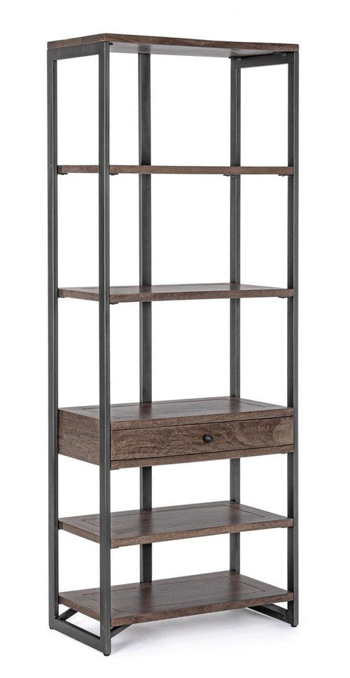 Libreria con 1 cassetto Calixte Naturale