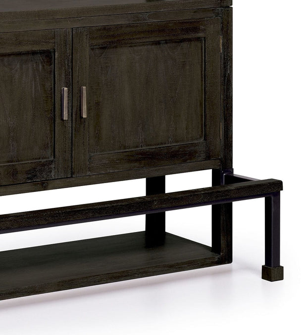 Libreria con 2 ante Industrial Wengè (3)