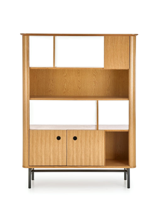 Libreria con 2 ante Samart REG-2 Quercia