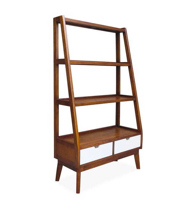 Libreria con 2 cassetti Artic Noce