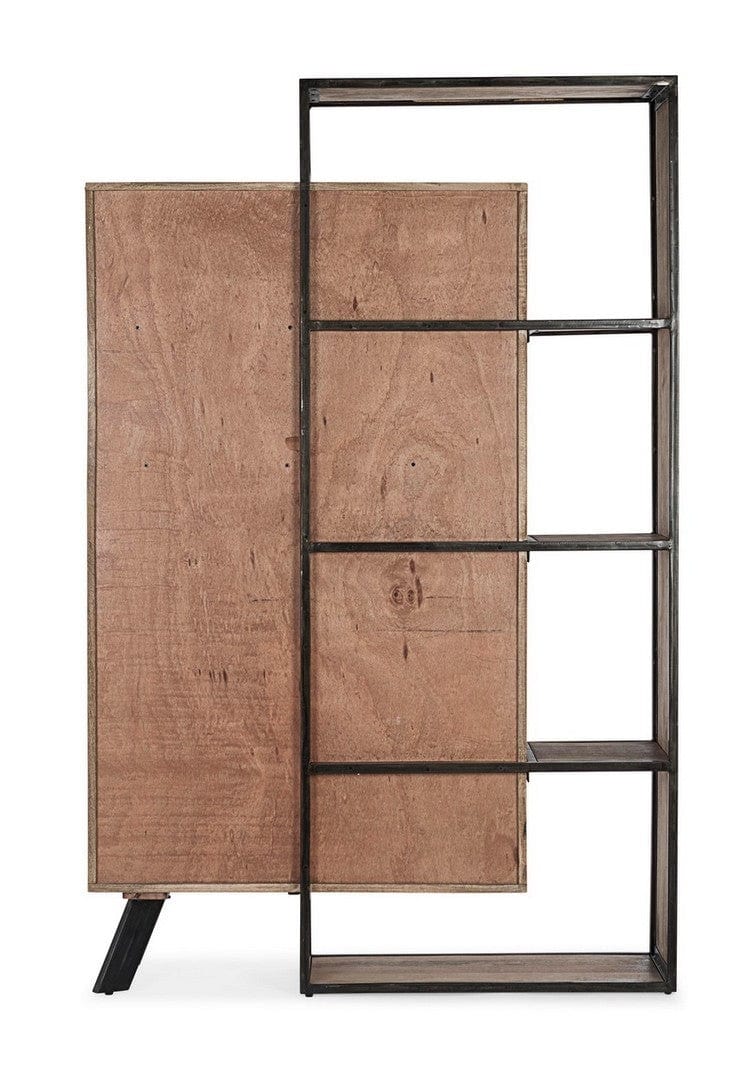Libreria con 2 cassetti e 4 ante Manchester Naturale (8)