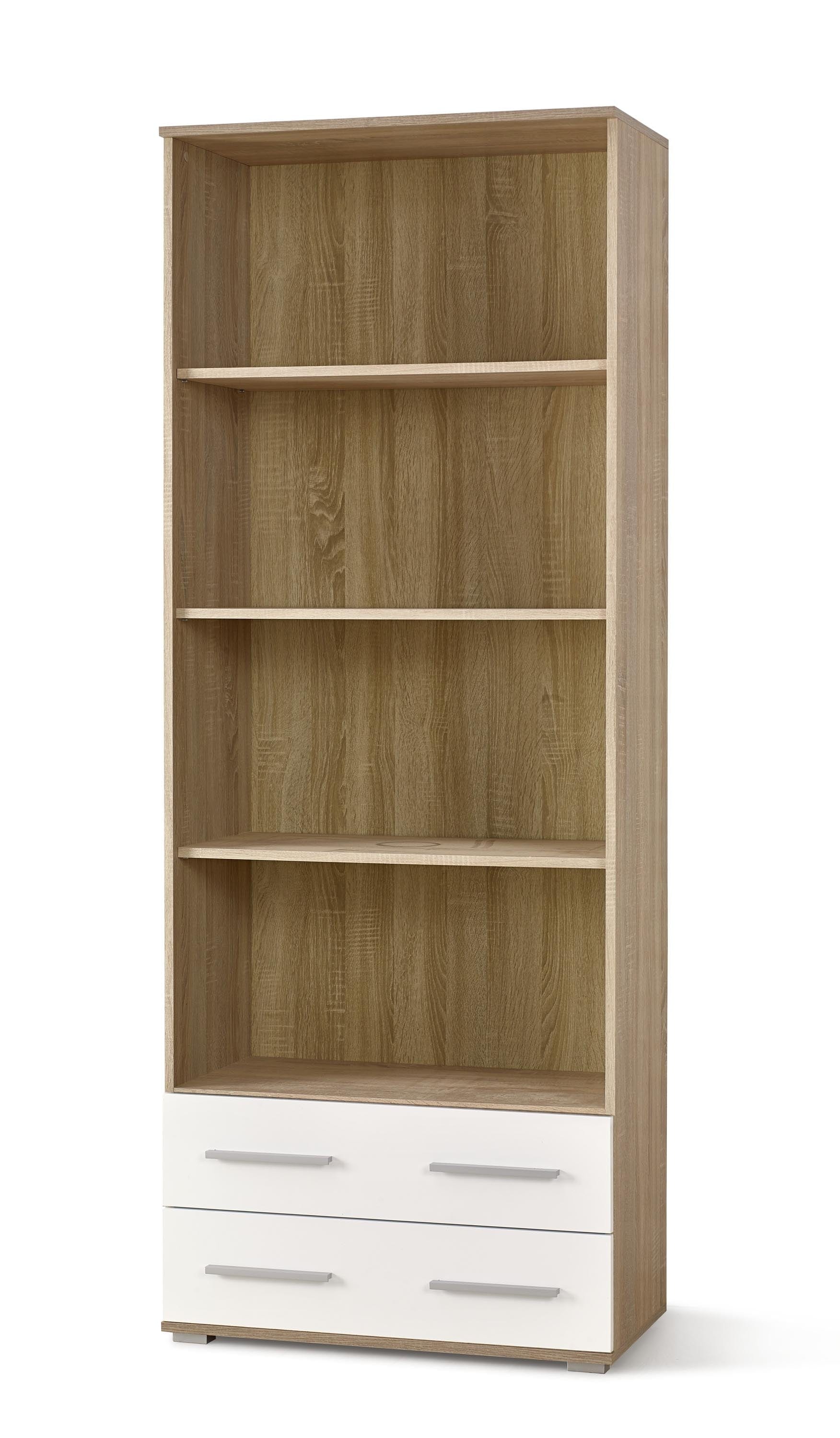 Libreria con 2 cassetti Liamis REG-3 Quercia