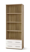 Libreria con 2 cassetti Liamis REG-3 Quercia