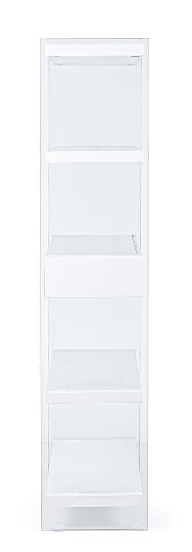 Libreria con 2 cassetti Line Bianco (2)