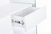 Libreria con 2 cassetti Line Bianco (4)