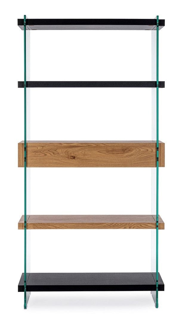 Libreria con 2 cassetti Line Naturale (2)