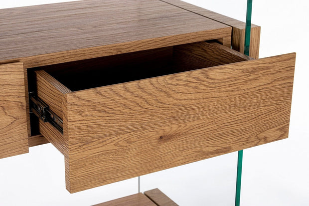 Libreria con 2 cassetti Line Naturale (4)