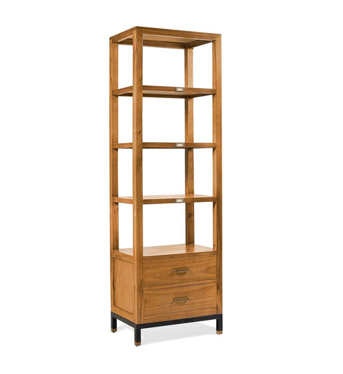 Libreria con 2 cassetti Madhu Naturale