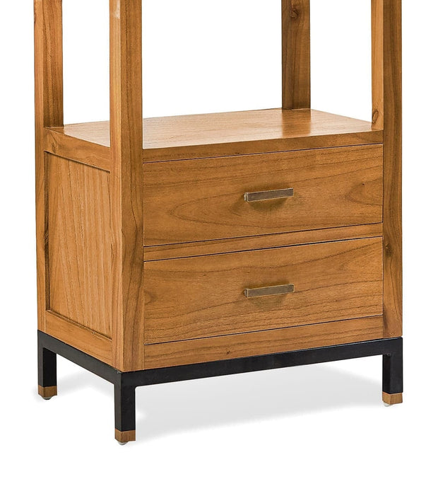 Libreria con 2 cassetti Madhu Naturale (3)