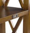 Libreria con 2 cassetti Star Noce (4)
