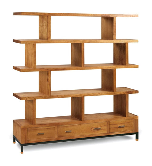 Libreria con 3 cassetti Madhu Naturale