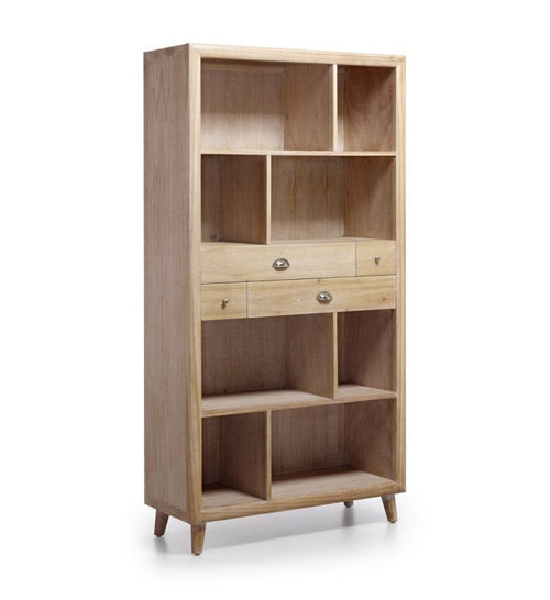 Libreria con 4 cassetti Bromo Naturale