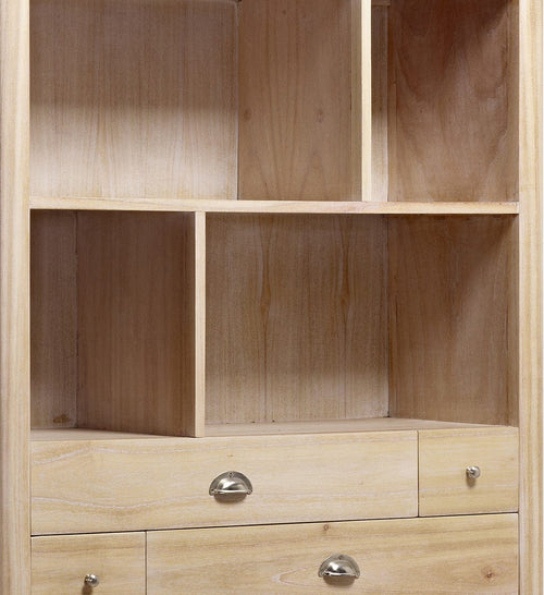 Libreria con 4 cassetti Bromo Naturale (1)