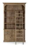 Libreria con 4 cassetti e 3 ante Domitille Naturale (1)