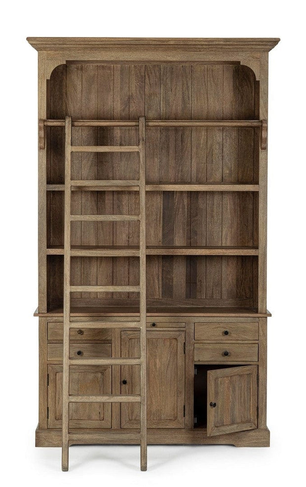 Libreria con 4 cassetti e 3 ante Domitille Naturale (2)