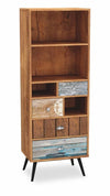 Libreria con 4 cassetti Mezani REG-1 Multicolore