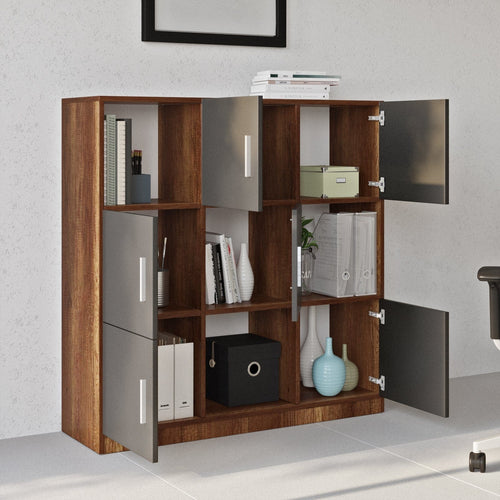 Libreria con 6 ante Vario VO7-BA Quercia (1)