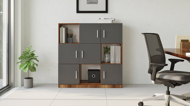 Libreria con 6 ante Vario VO7-BA Quercia (3)