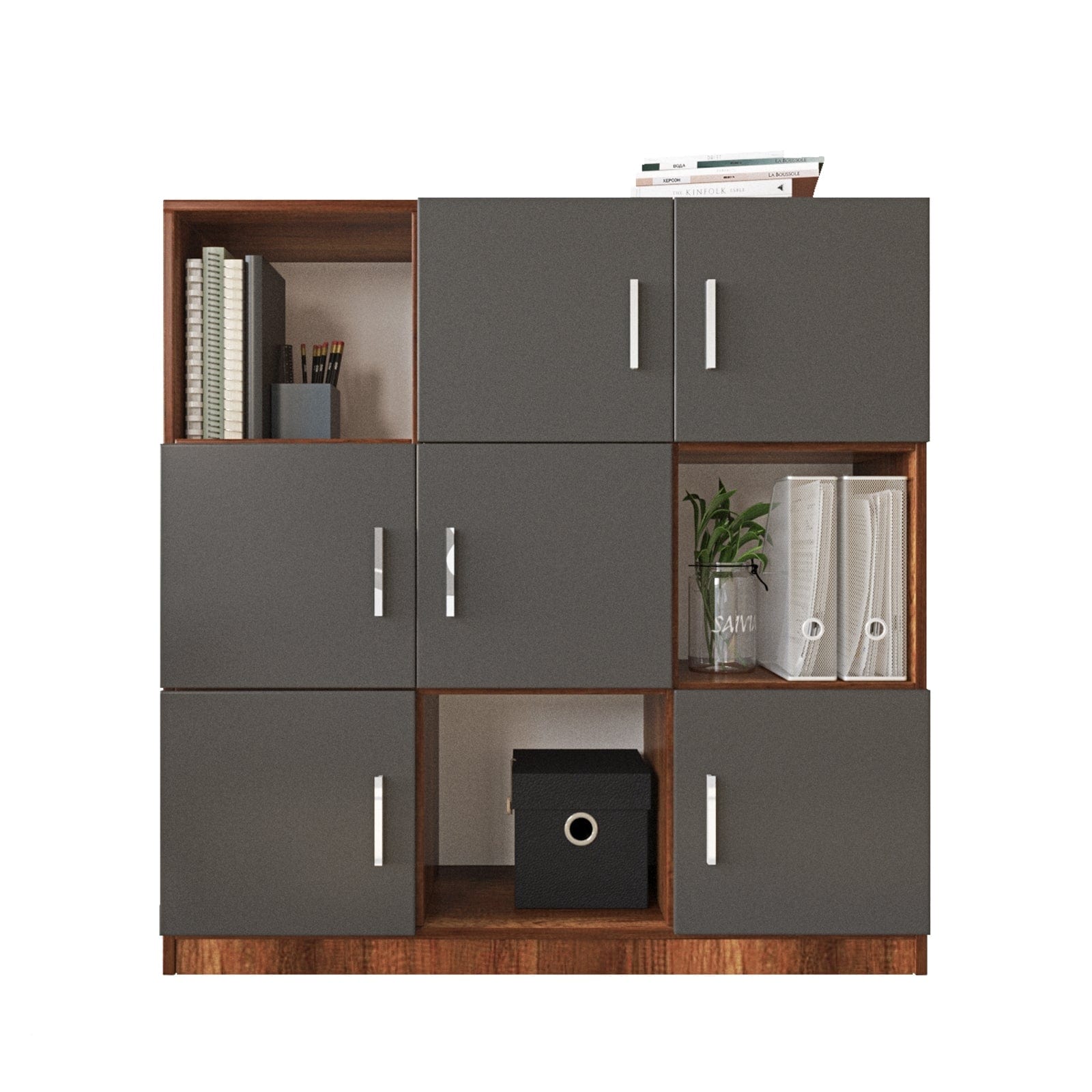 Libreria con 6 ante Vario VO7-BA Quercia (4)