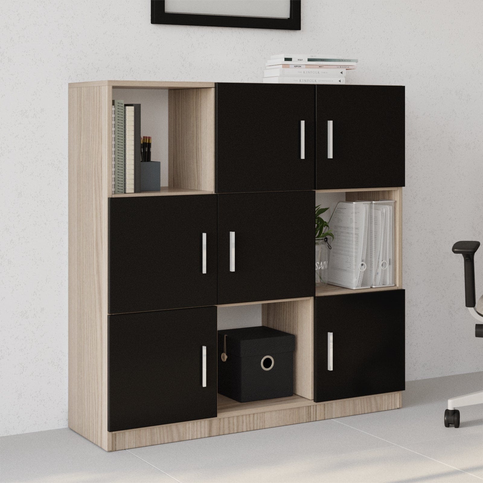 Libreria con 6 ante Vario VO7-OB Quercia