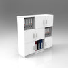 Libreria con 6 ante Vario VO7-W Bianco (5)