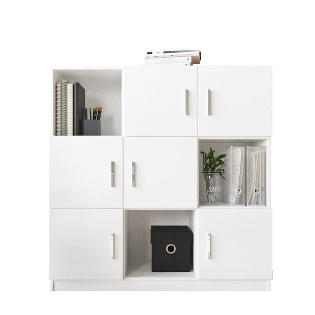 Libreria con 6 ante Vario VO7-W Bianco (6)