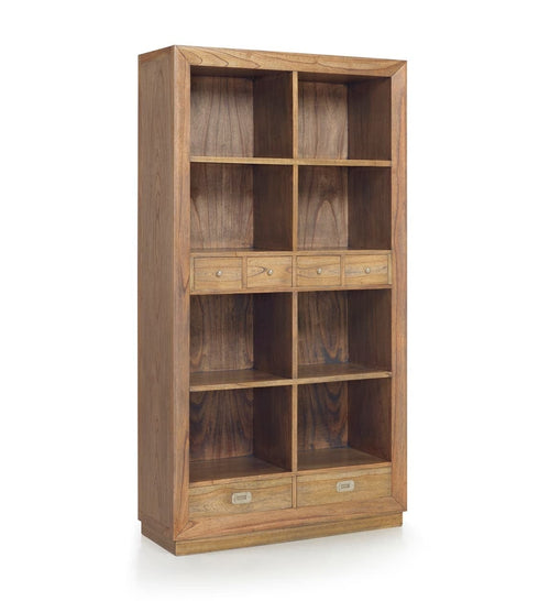 Libreria con 6 cassetti Merapi Naturale