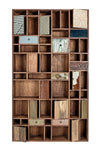 Libreria con 7 cassetti e 10 ante Dhaval Naturale (3)