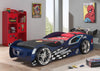 Libreria in MDF a 3 ante, per bambini Le Mans Red, l76xl42xh133,5 cm (2)